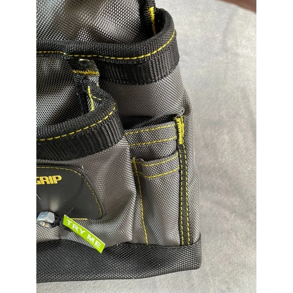 Magno Grip Tool Storage 12 in. 10-Pocket Magnetic‎ Tool Pouch No Belt